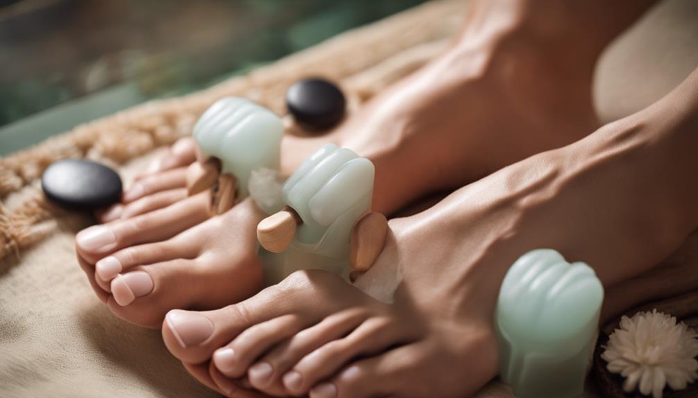 foot relaxation with massagers