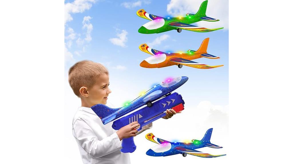 fun foam airplane launchers