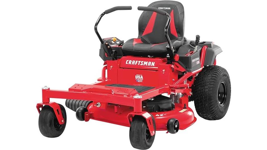 gas zero turn lawn mower