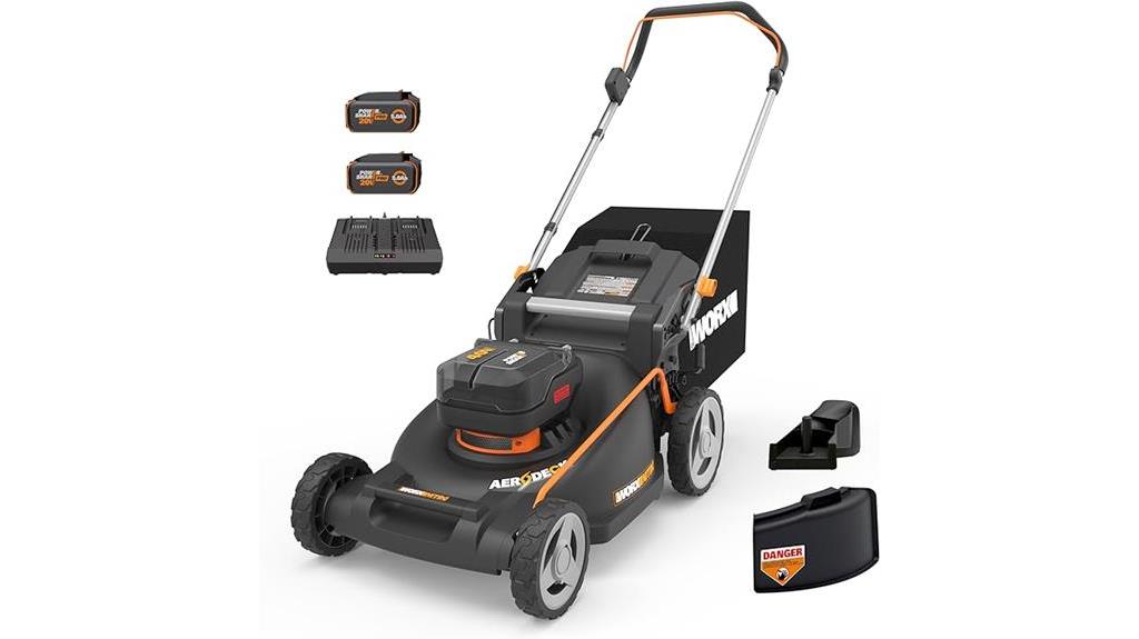 high performance electric lawn mower