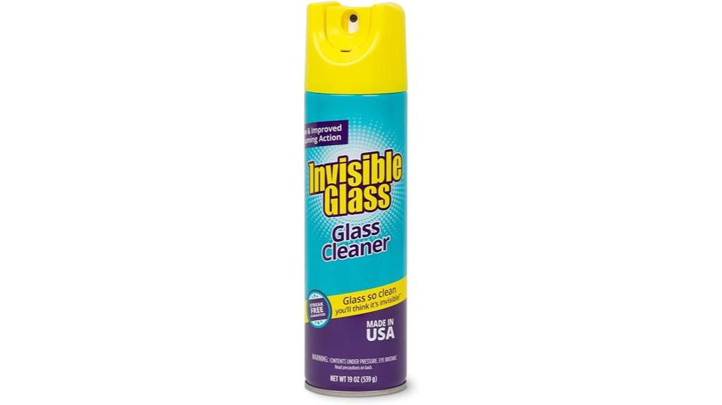 high quality glass cleaner aerosol