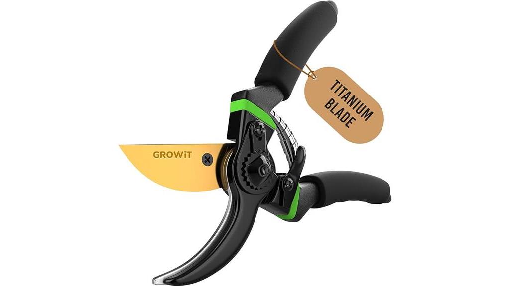 high quality titanium pruning shears