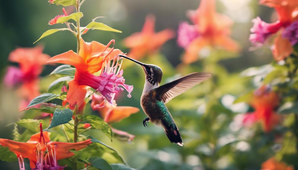 hummingbird friendly flowers selection guide