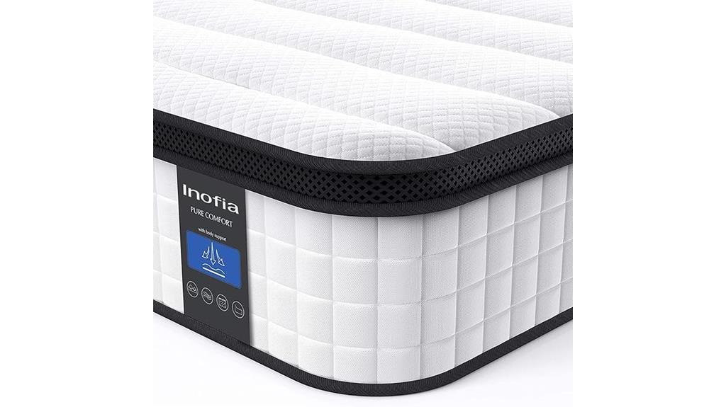 hybrid innerspring twin mattress