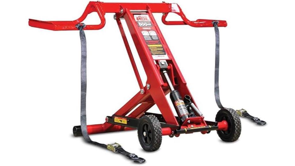 hydraulic lift for mowers