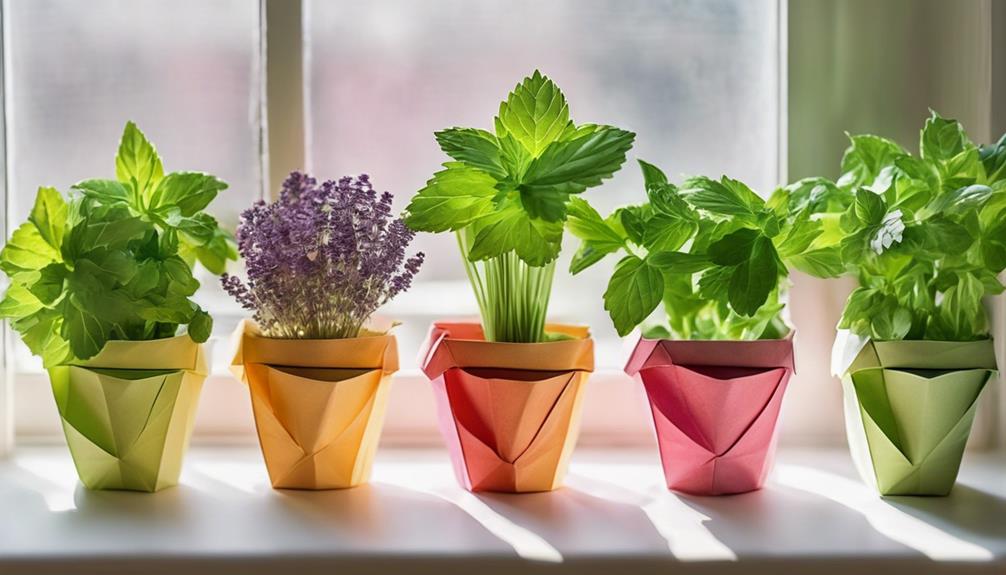 indoor herb garden success