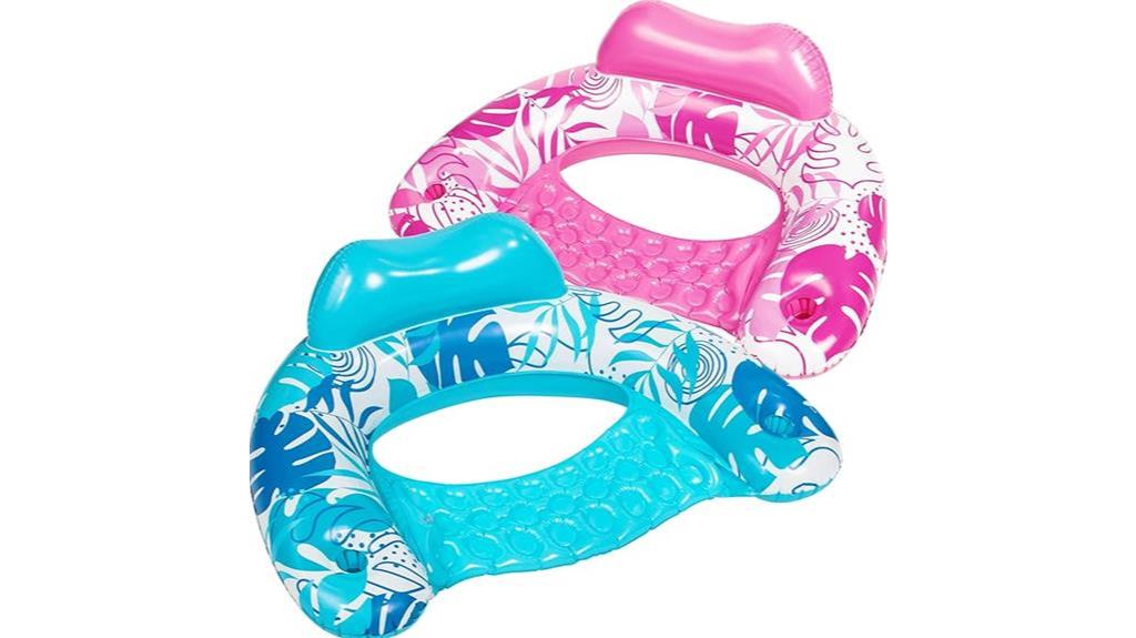 inflatable pool chairs pack
