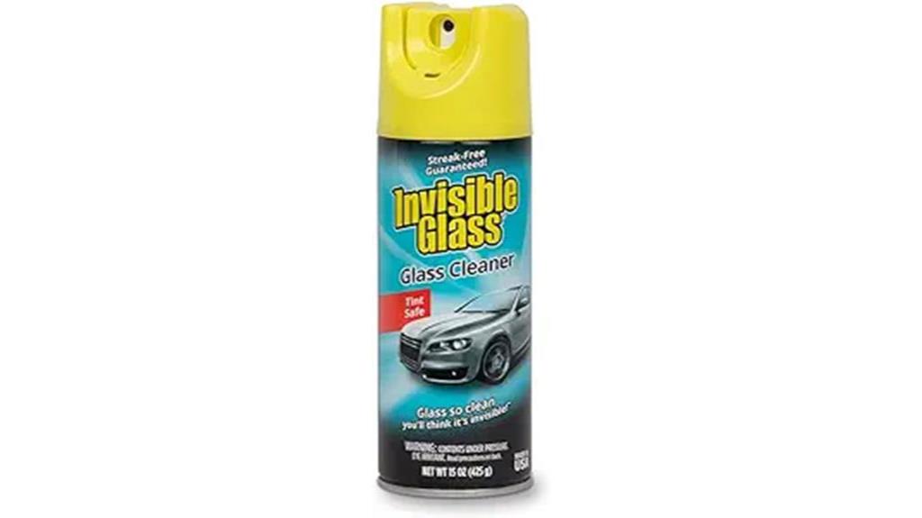invisible glass cleaner solution