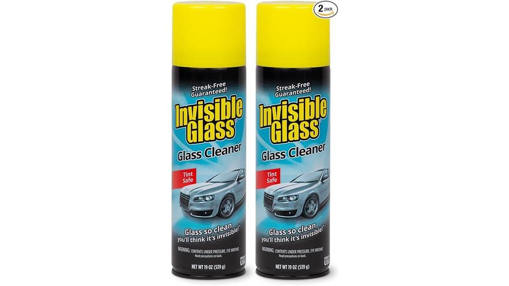 invisible glass foam cleaner