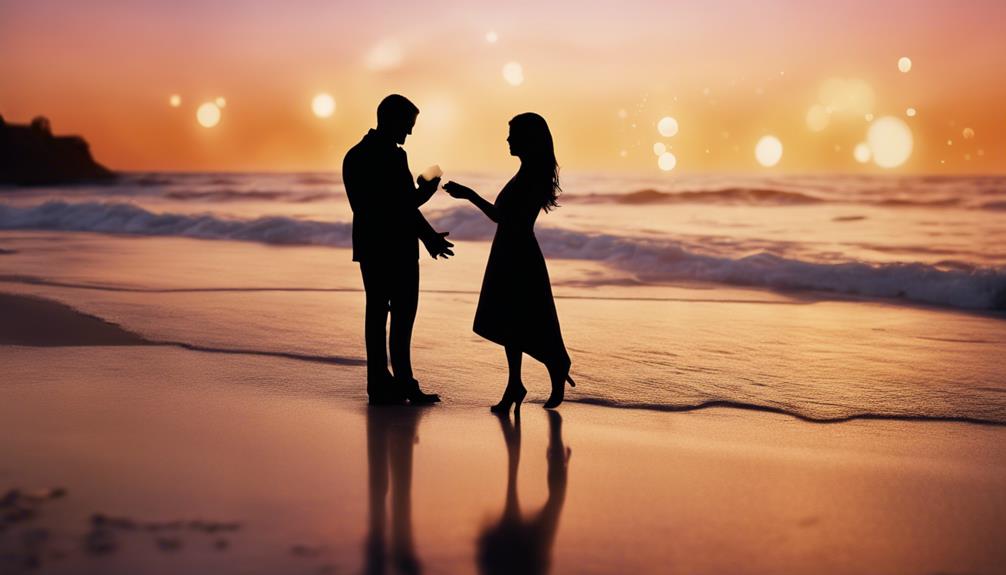 joel s romantic beach proposal