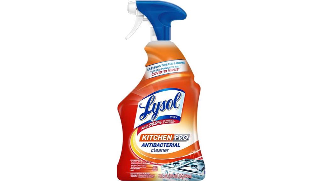 kitchen spray cleaner details