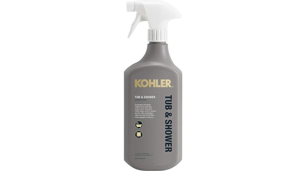 kohler tub and shower cleaner