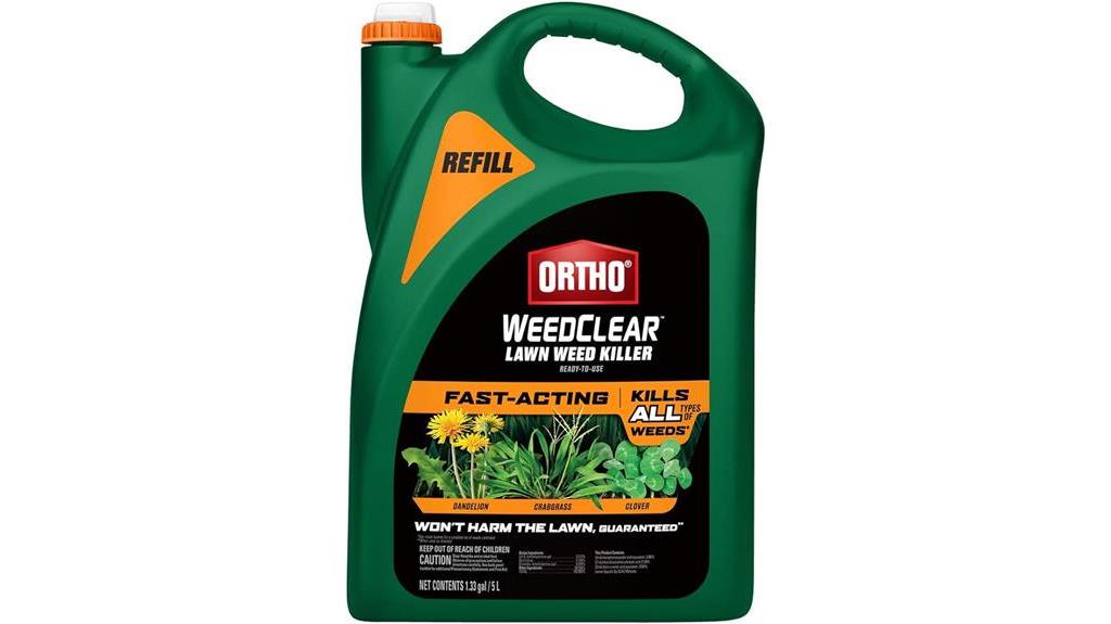 lawn weed killer refill