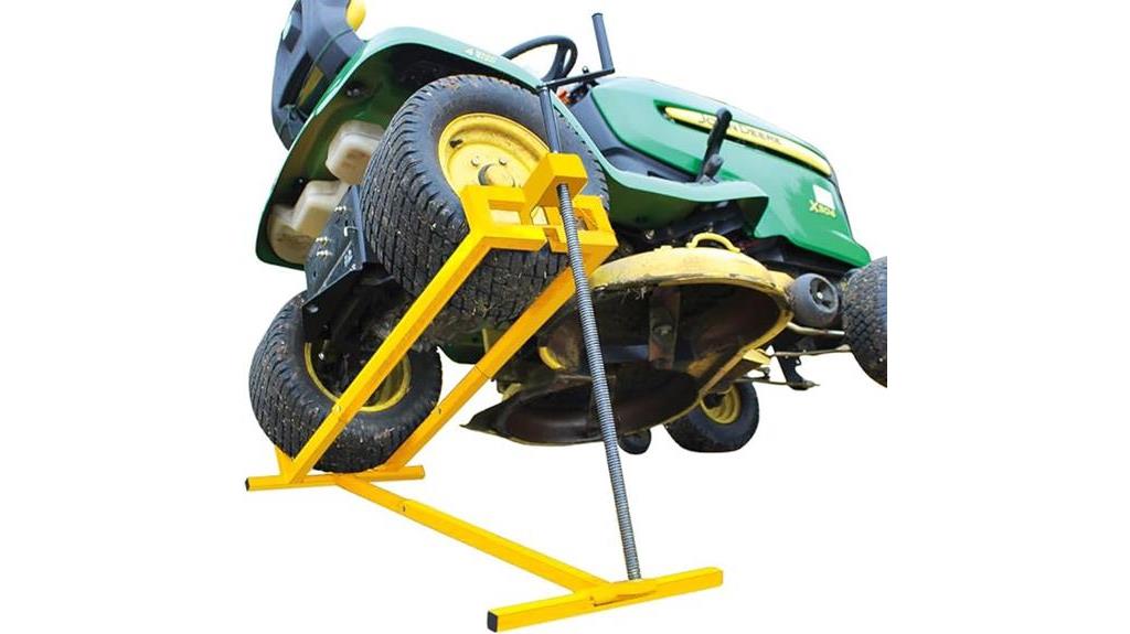 lawnmower and tractor lift