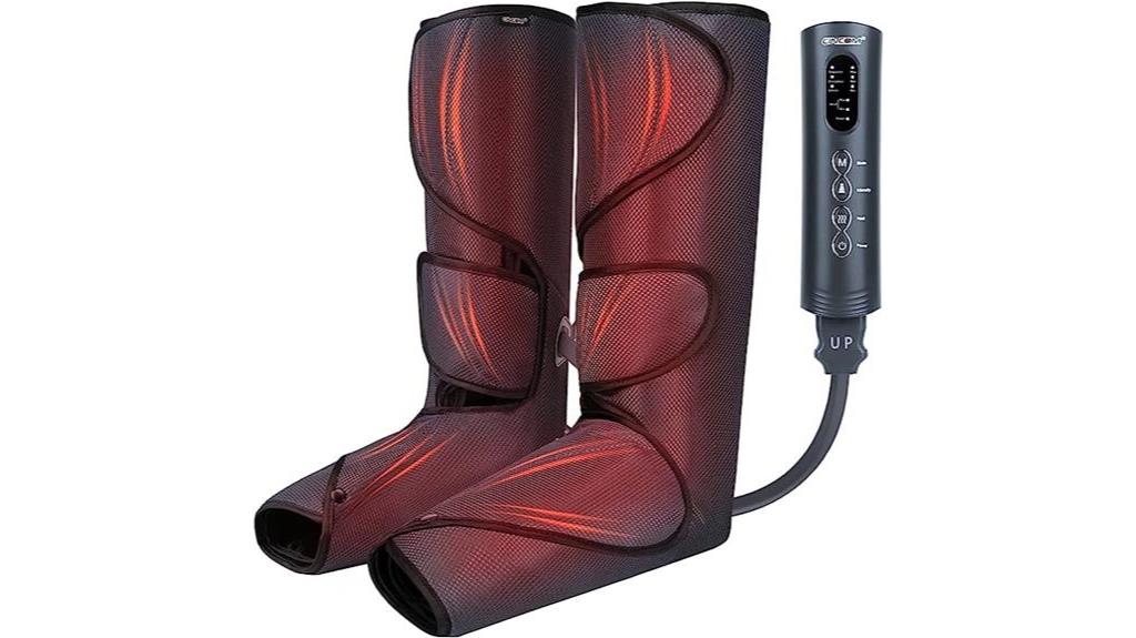 leg massager with heat