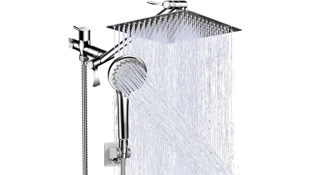 luxurious and versatile shower