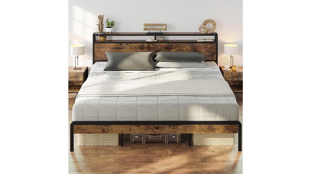 luxurious storage bed frame