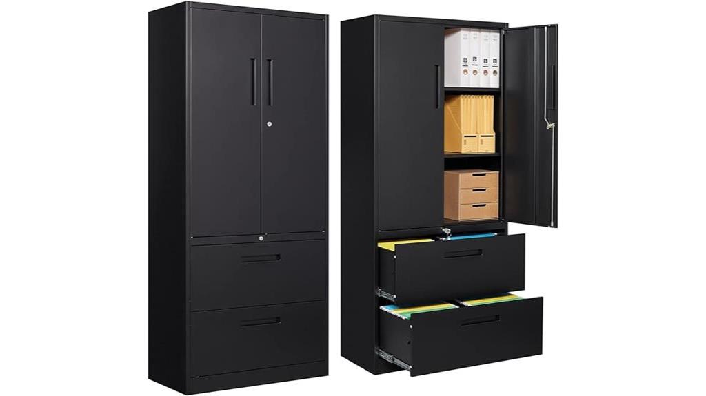 metal lateral file cabinet