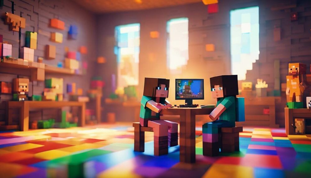 minecraft school with sisters