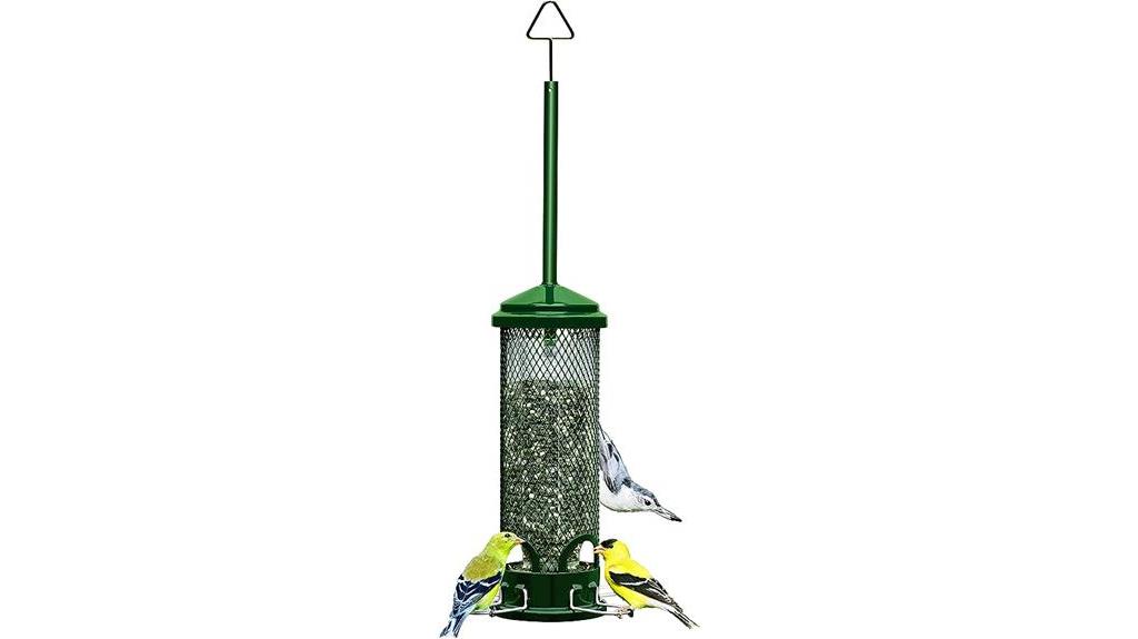 mini squirrel proof bird feeder