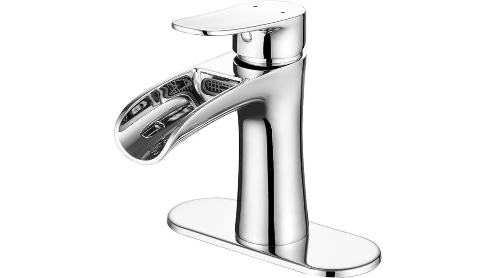 modern single handle faucet