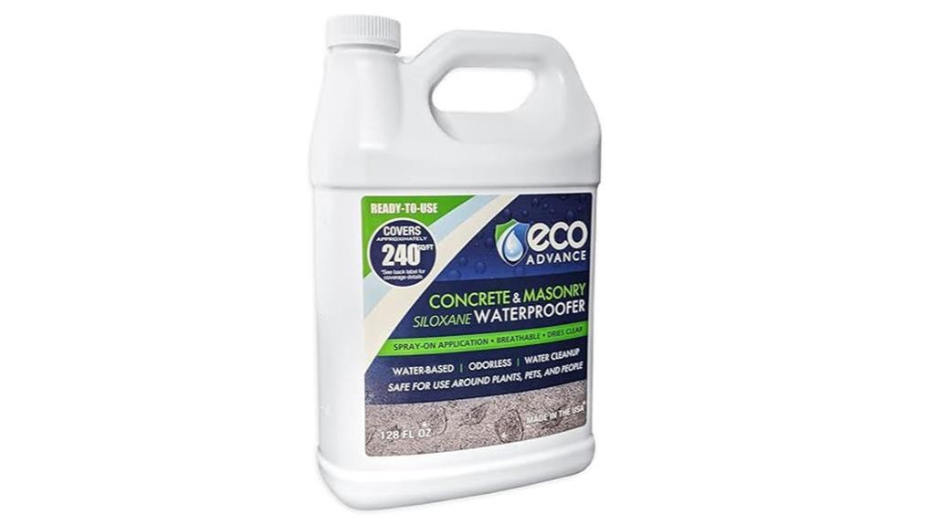 odorless spray on waterproofer concentrate