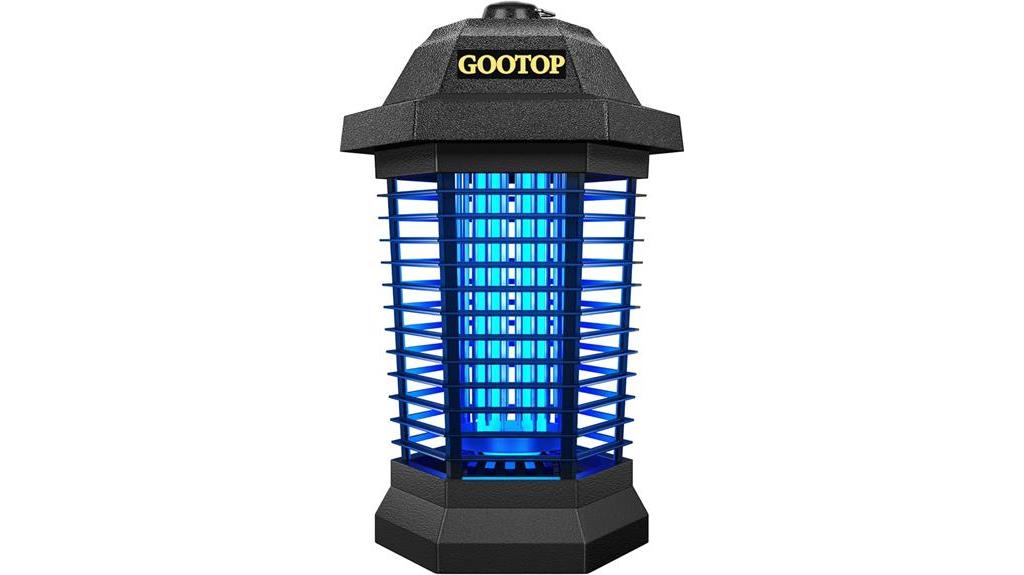 outdoor bug zapper features