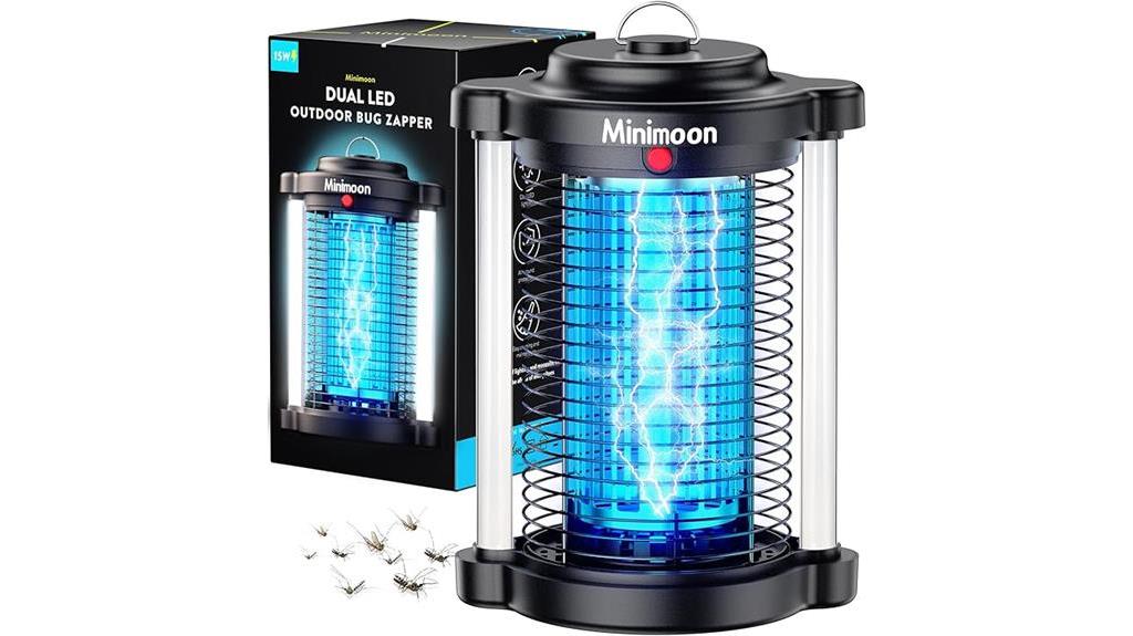 outdoor bug zapper light