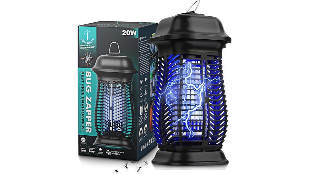 outdoor bug zapper trap