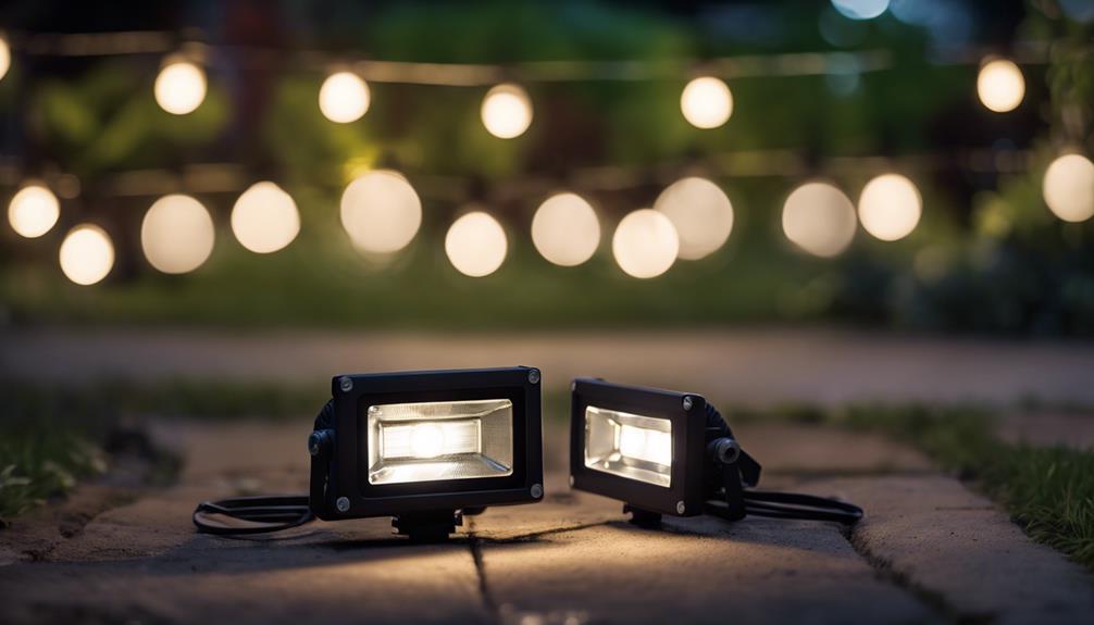 outdoor flood lights selection