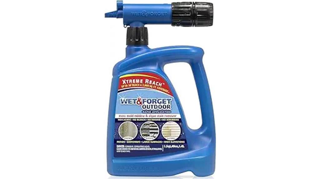 outdoor stain remover solution