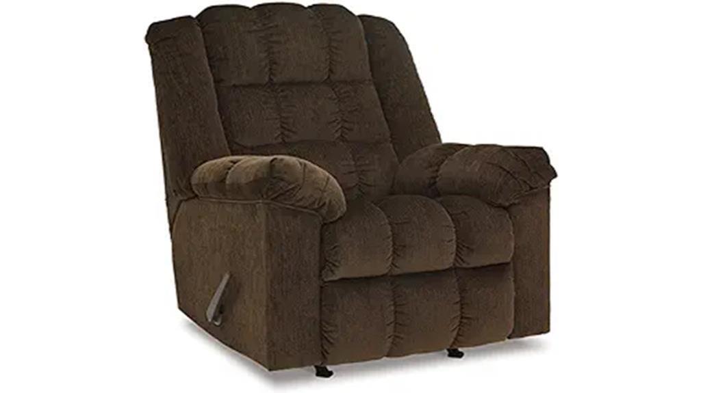 plush rocker recliner chair