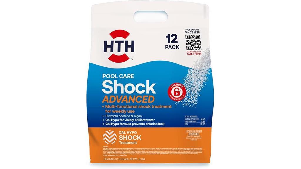 pool shock treatment product