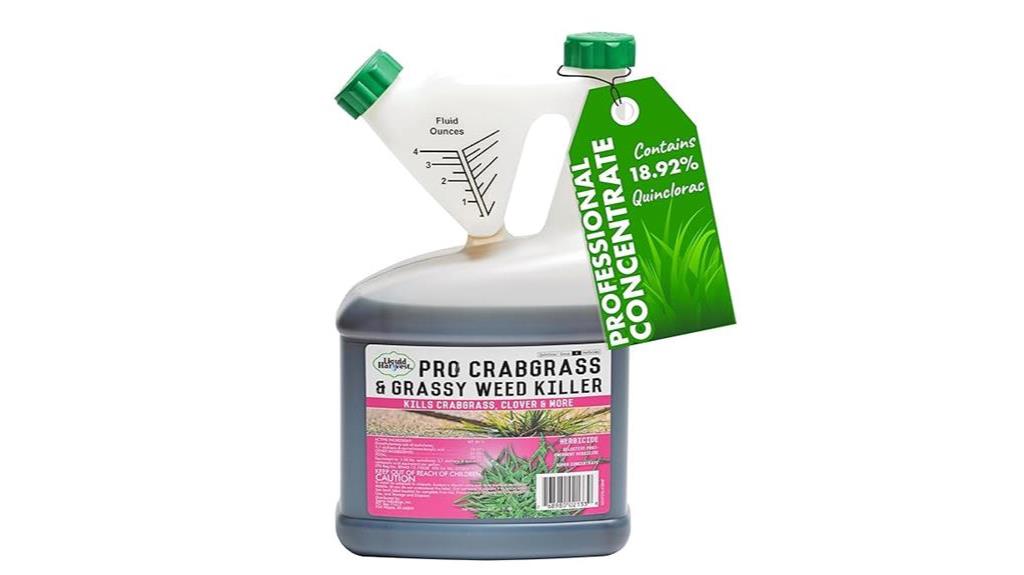 powerful crabgrass and weed killer
