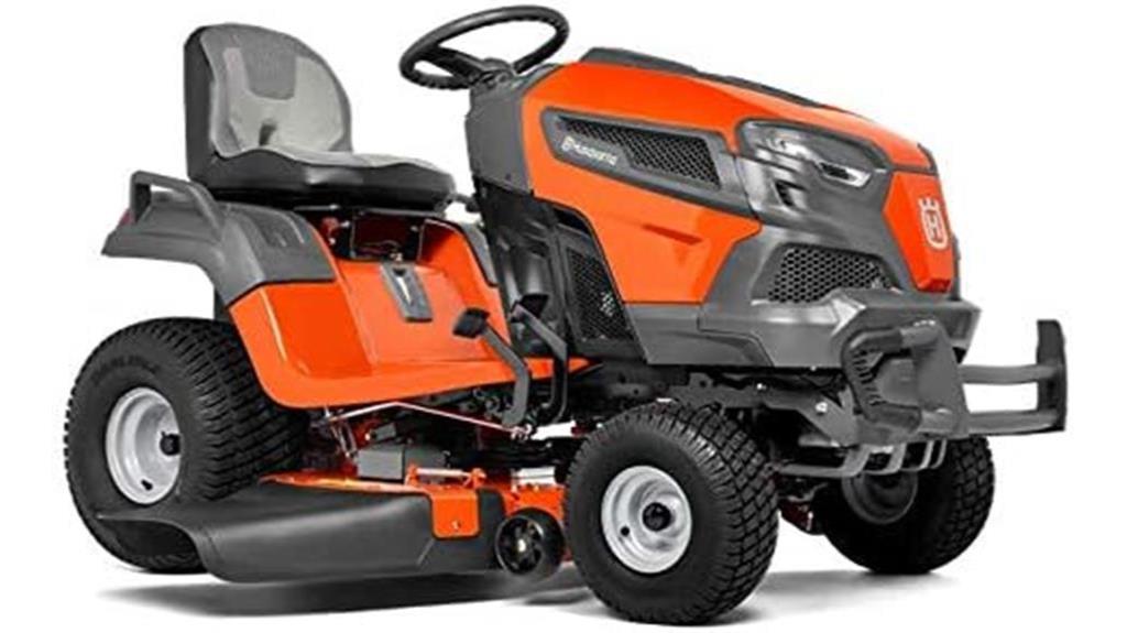 powerful husqvarna garden tractor