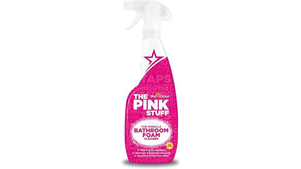 powerful pink bathroom cleaner