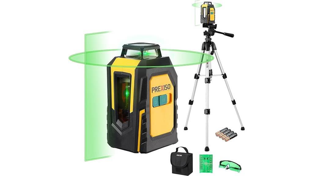 precision laser level tripod