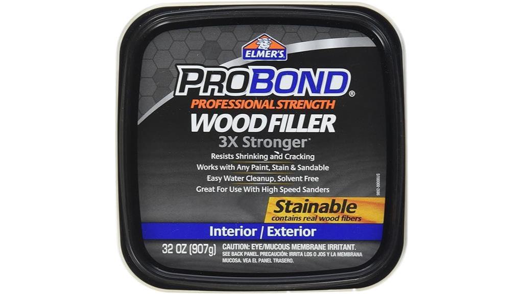 professional strength wood filler