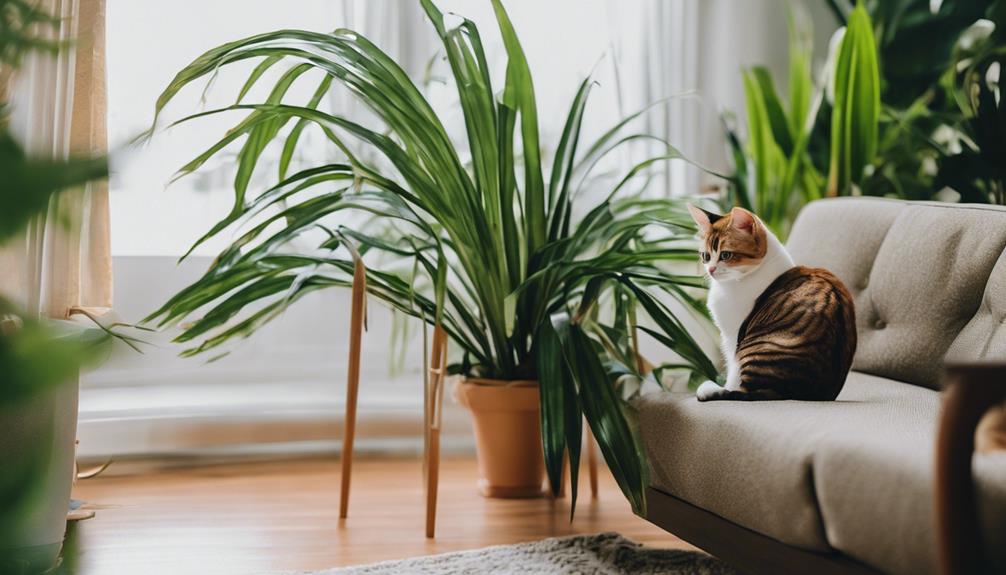 protect plants from cats