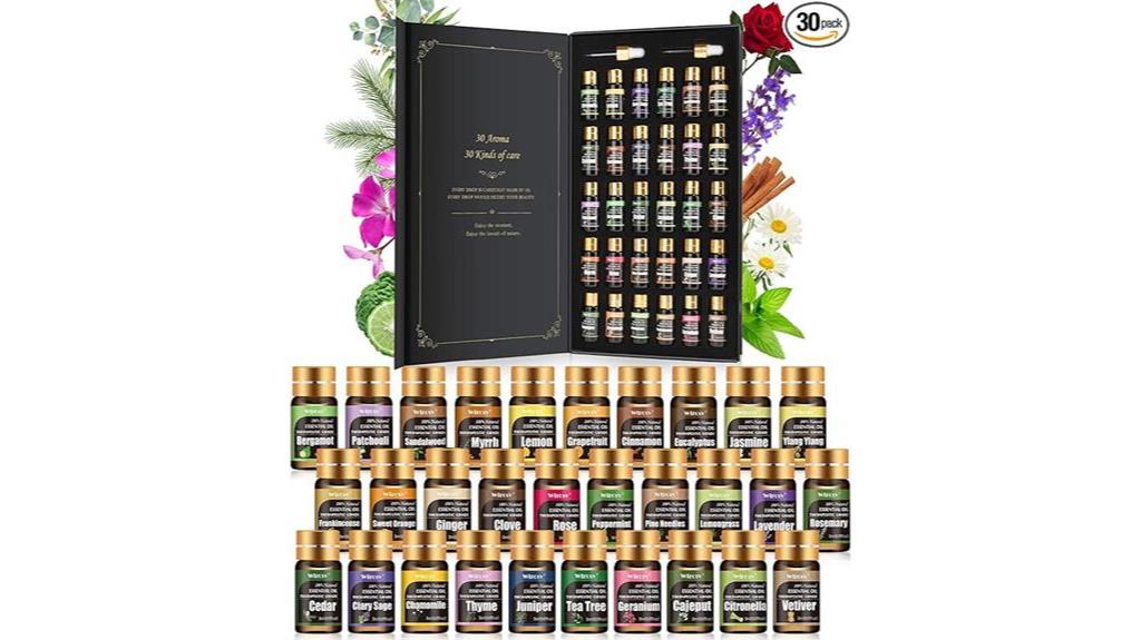 pure essential oils collection