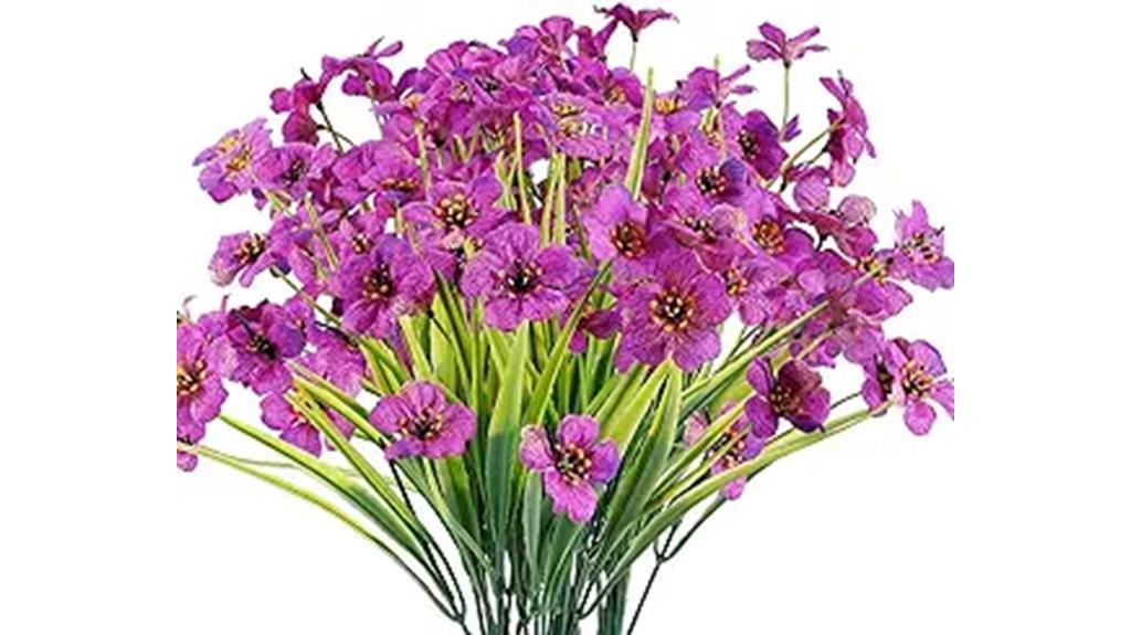 purple uv resistant flowers