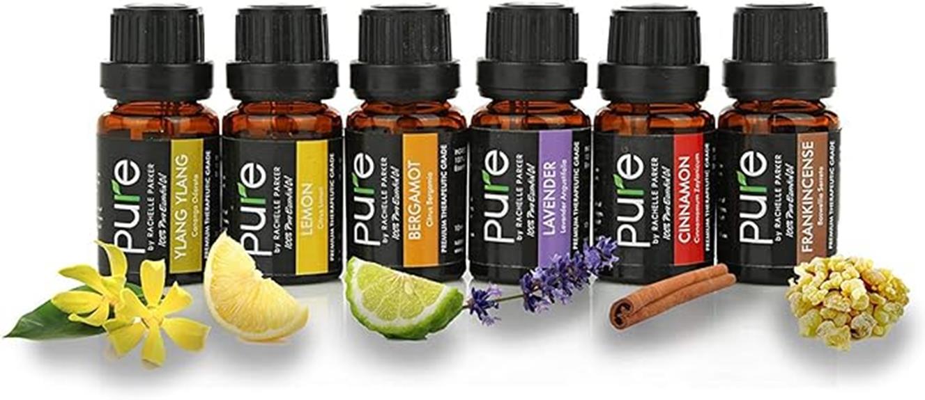 relaxing essential oils set