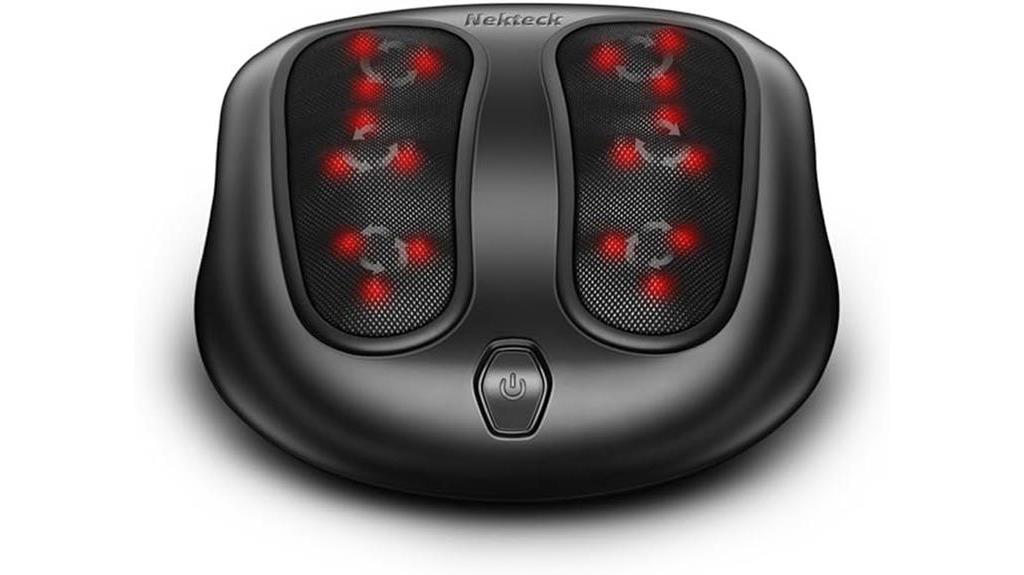 relaxing heat foot massager