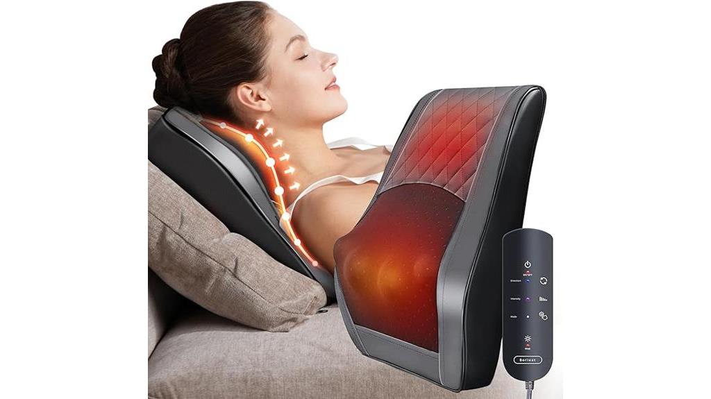 relaxing massage with heat