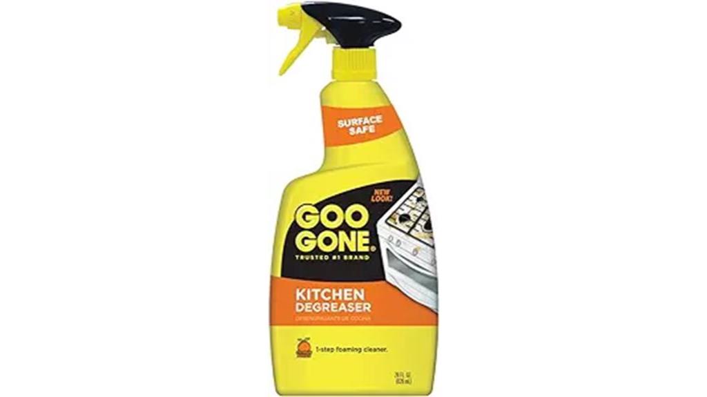 remove tough kitchen grease
