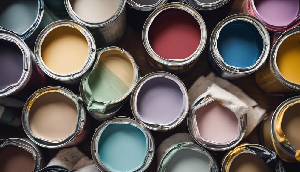 selecting paint for walls