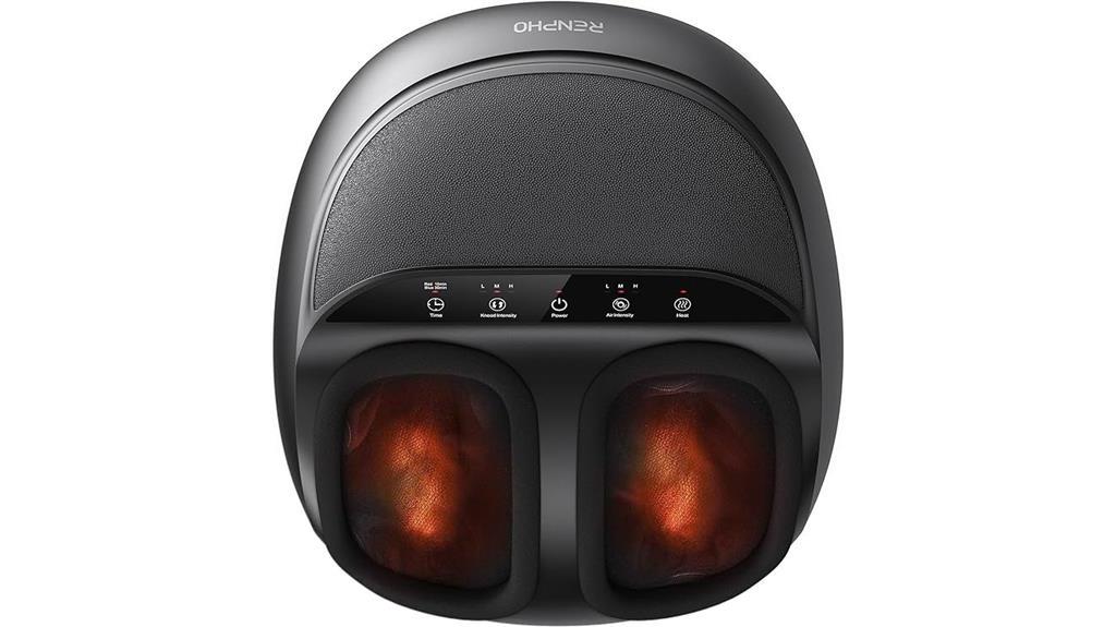 shiatsu foot massager with heat