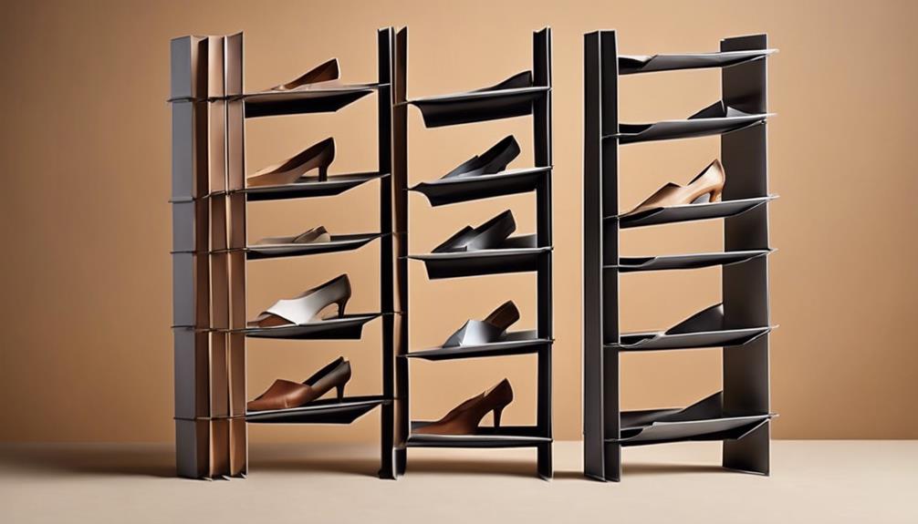 shoe rack organization solutions