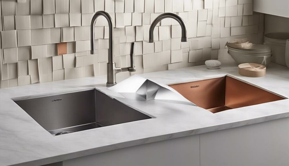 sink materials for kitchens