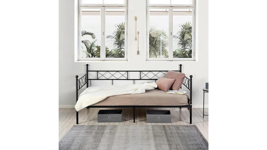 space saving daybed frame